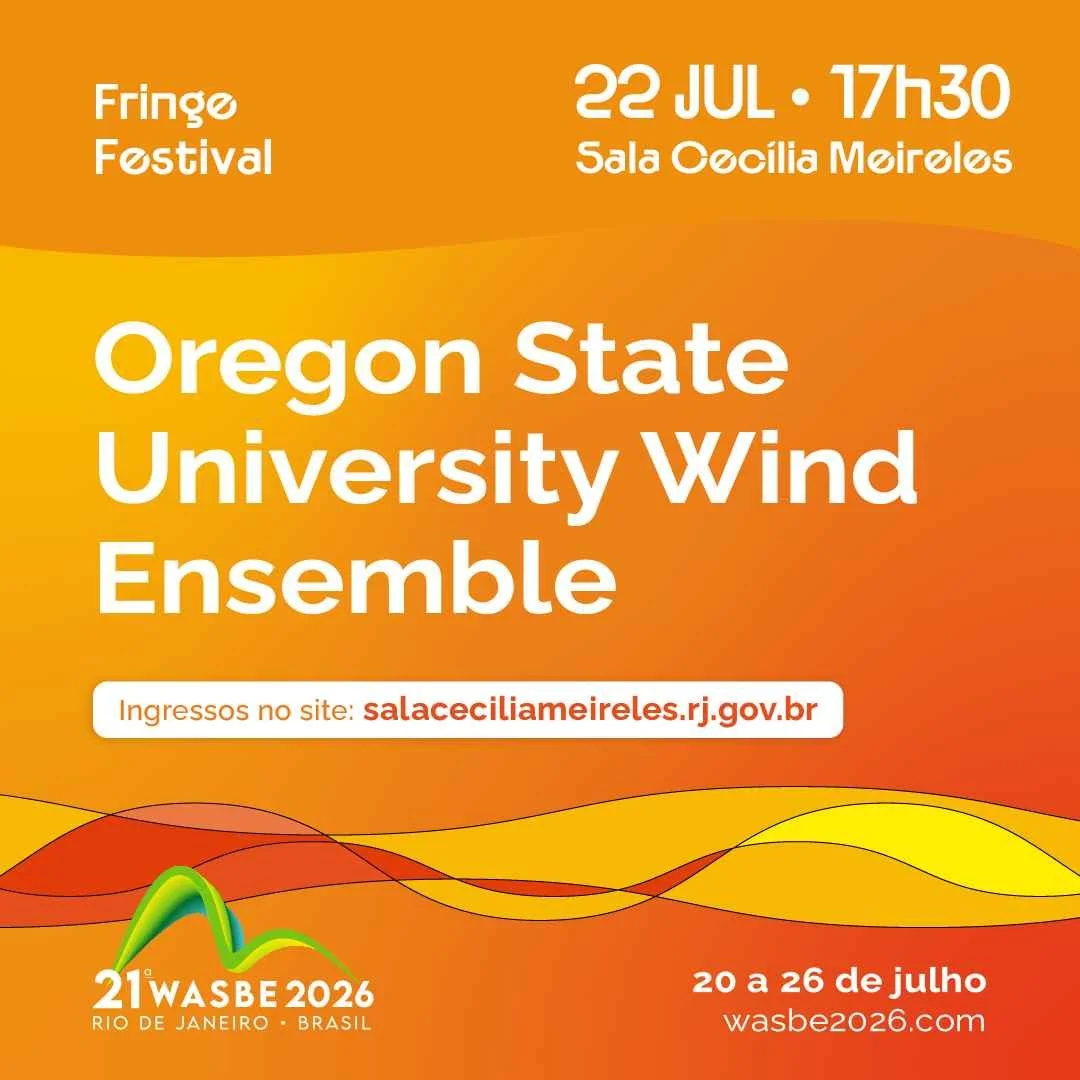 Oregon State Performs I, too, am America at WASBE in Rio (Copy)