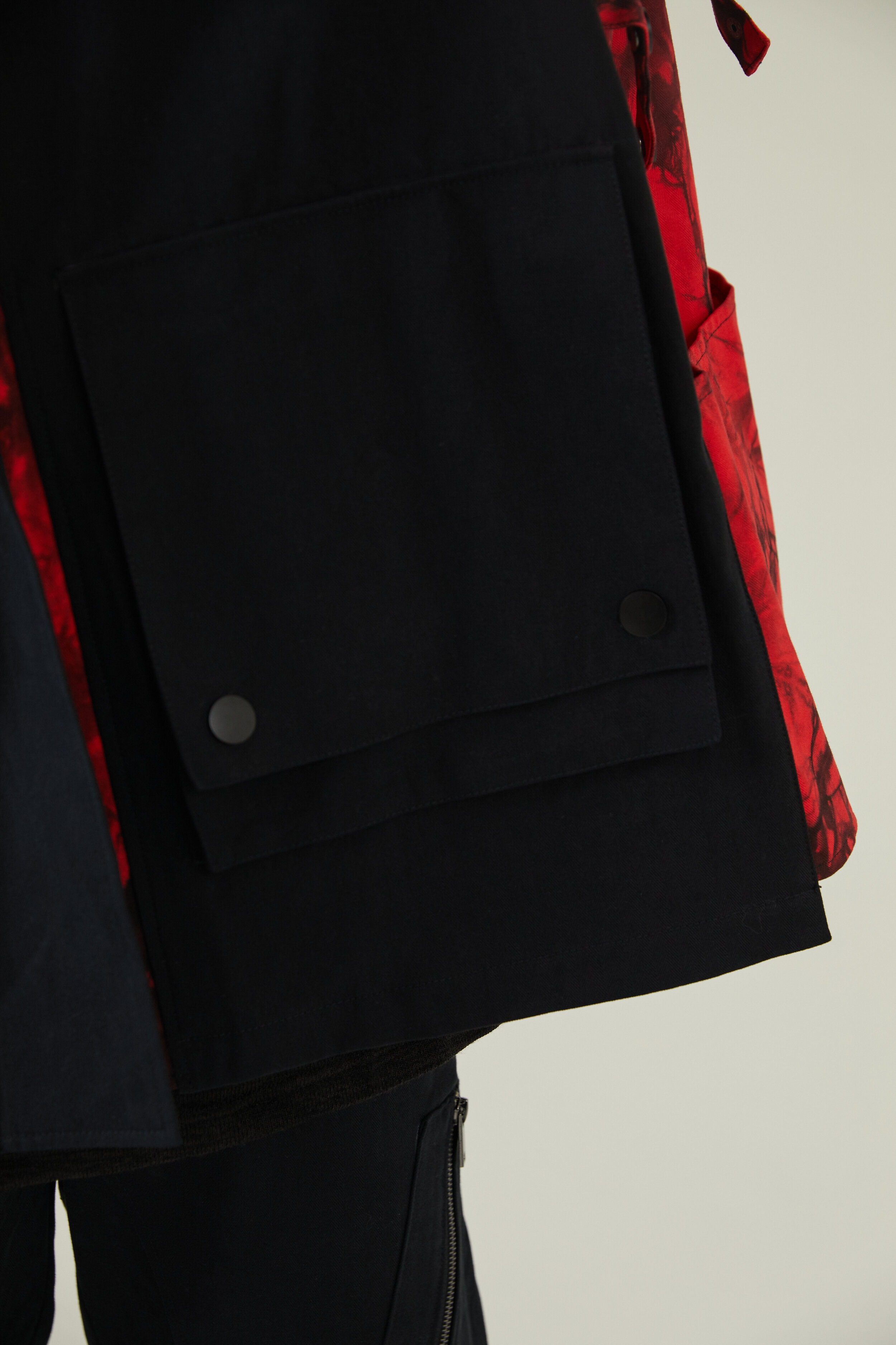 Adjustable Militant Jacket (Infrared) — Awor NY