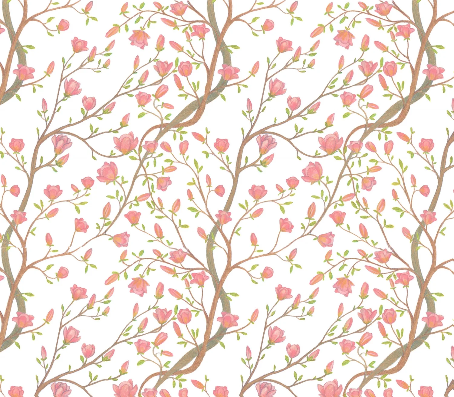 The finished pattern