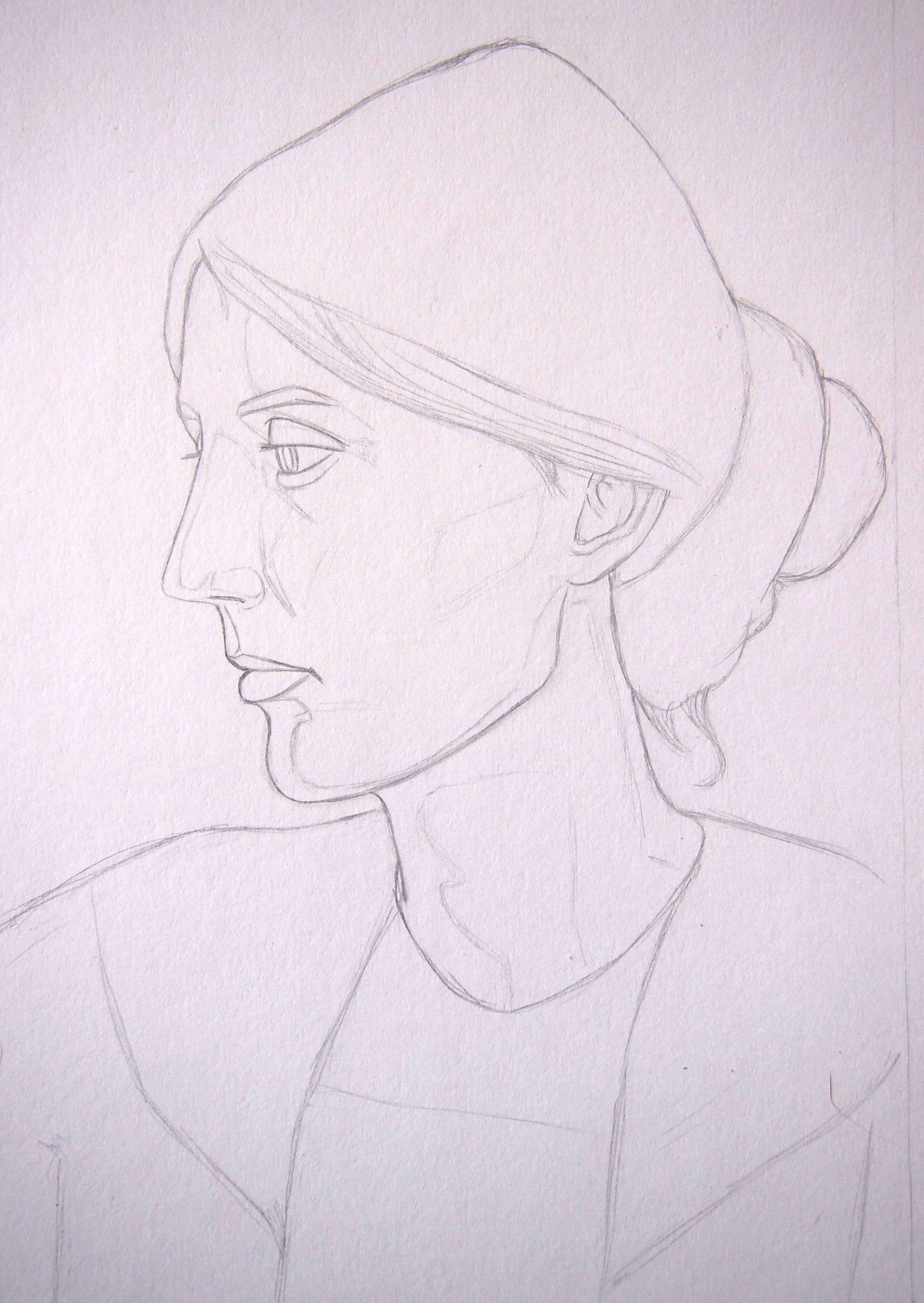 Starting anew on Virginia Woolf's portrait