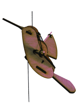 Hummingbird Pulley Pet by Shasa Bolton - STEMpunk