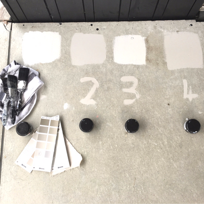Paint samples