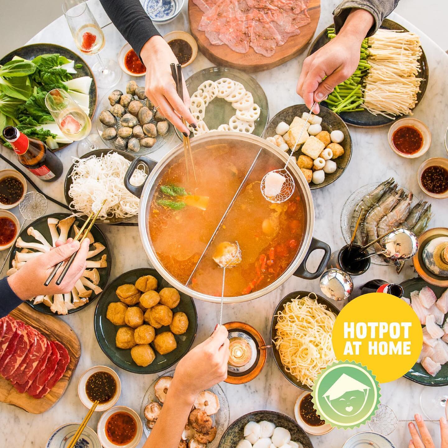 ⚠️NIEUW ⚠️Vietnamama's HOTPOT AT HOME! 🍜 Smul met lieve familie en (voorlopig 2) vrienden van onze hartverwarmende bouillon en superverse ingredi&euml;nten. Avondvullend tafelen zonder afwas want die komen wij weer ophalen! Kies een avond en bestel 