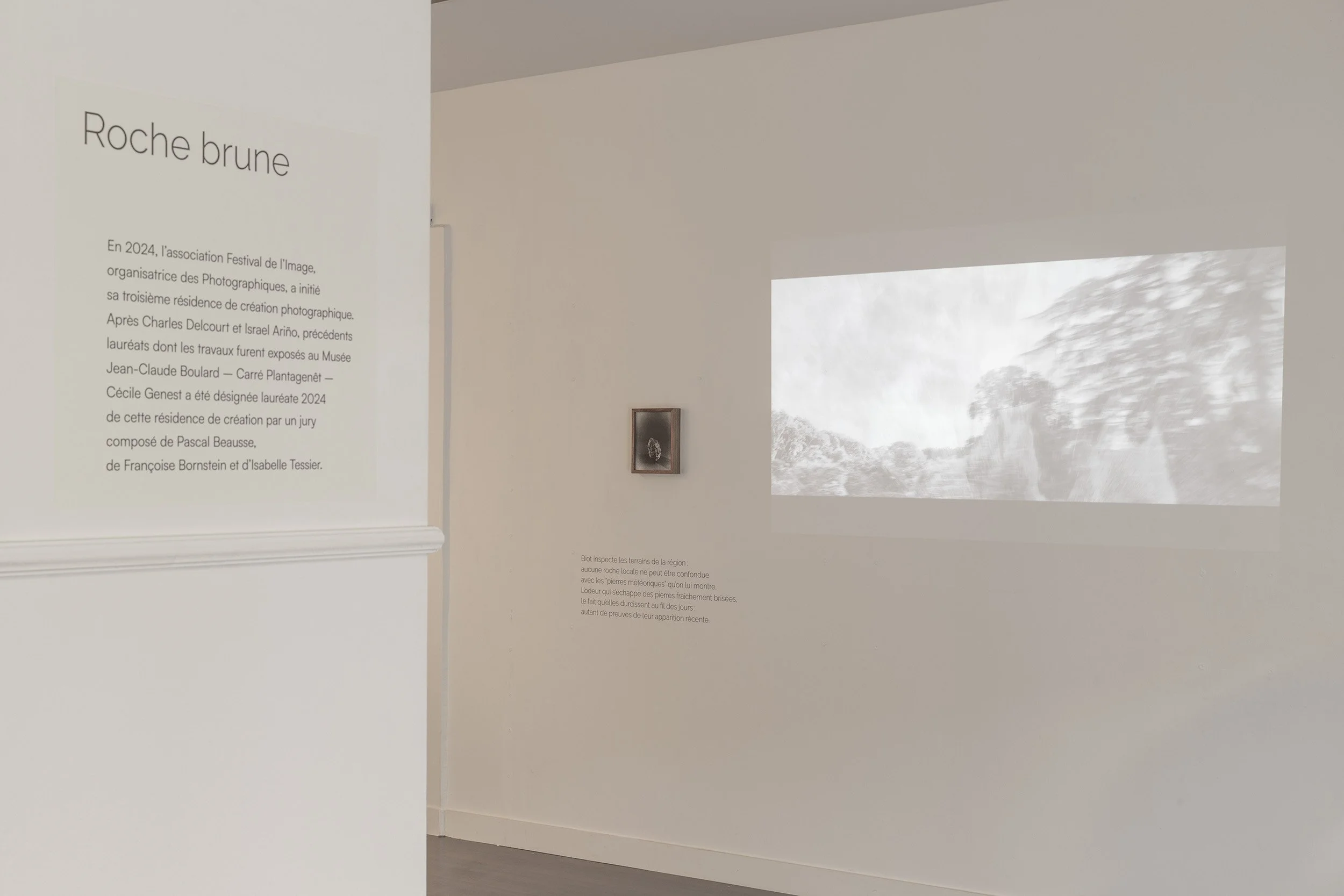 Cometa, exposition Roche brune, Festival Les Photographiques, Le Mans, 2025