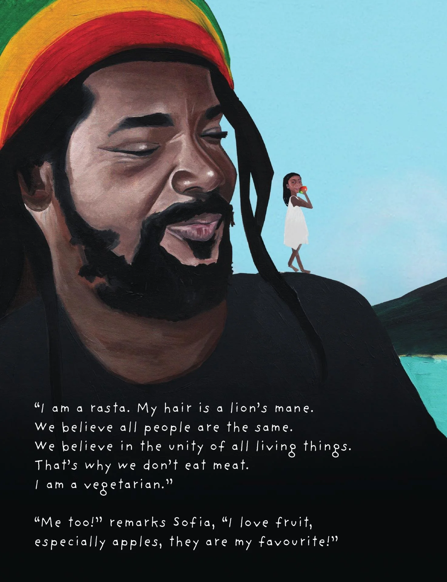 "Love washes your hair and combs through the tangles. Love is joy. Love empowers. Love is a gift from the ancestors to their sons and daughters."