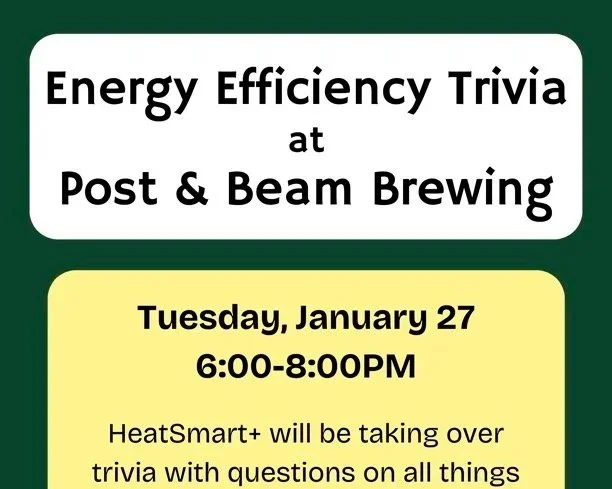 Energy Efficiency Trivia Night hosted by HeatSmart+