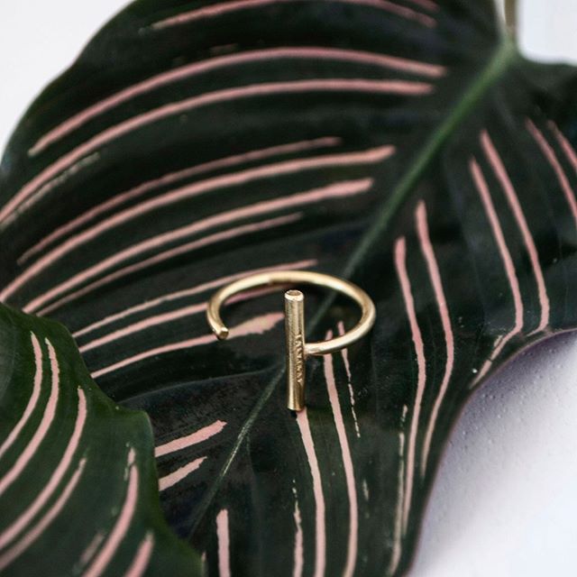 Talvikki Ring is available in Sterling Silver 925 and Lacquered Brass, find yours at your closest @designtorget in Sweden! #ethicallymade #simplejewelry #minimaljewelry #minimalstyle #trendjewelry #handcraftedjewelry #svensksmyckesdesign #scaninavian