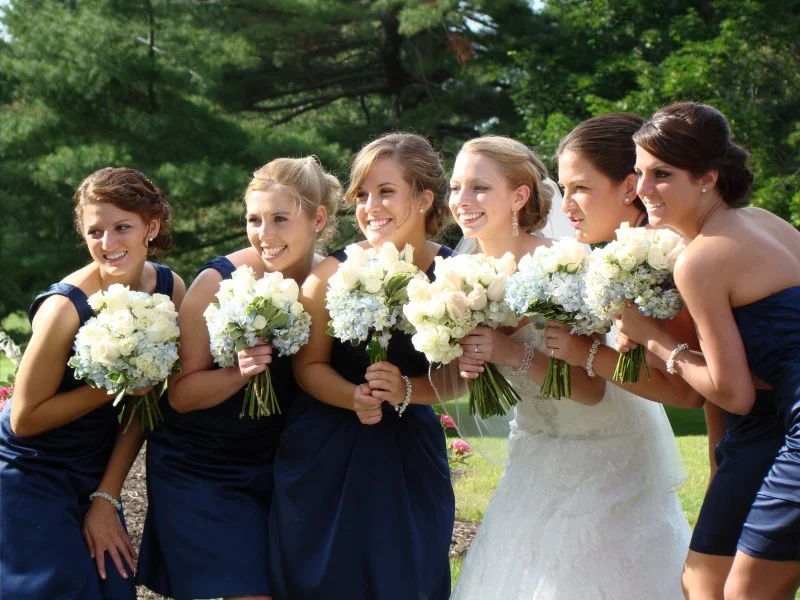 Blue and Silver Wedding - Bridesmaid Jewelry