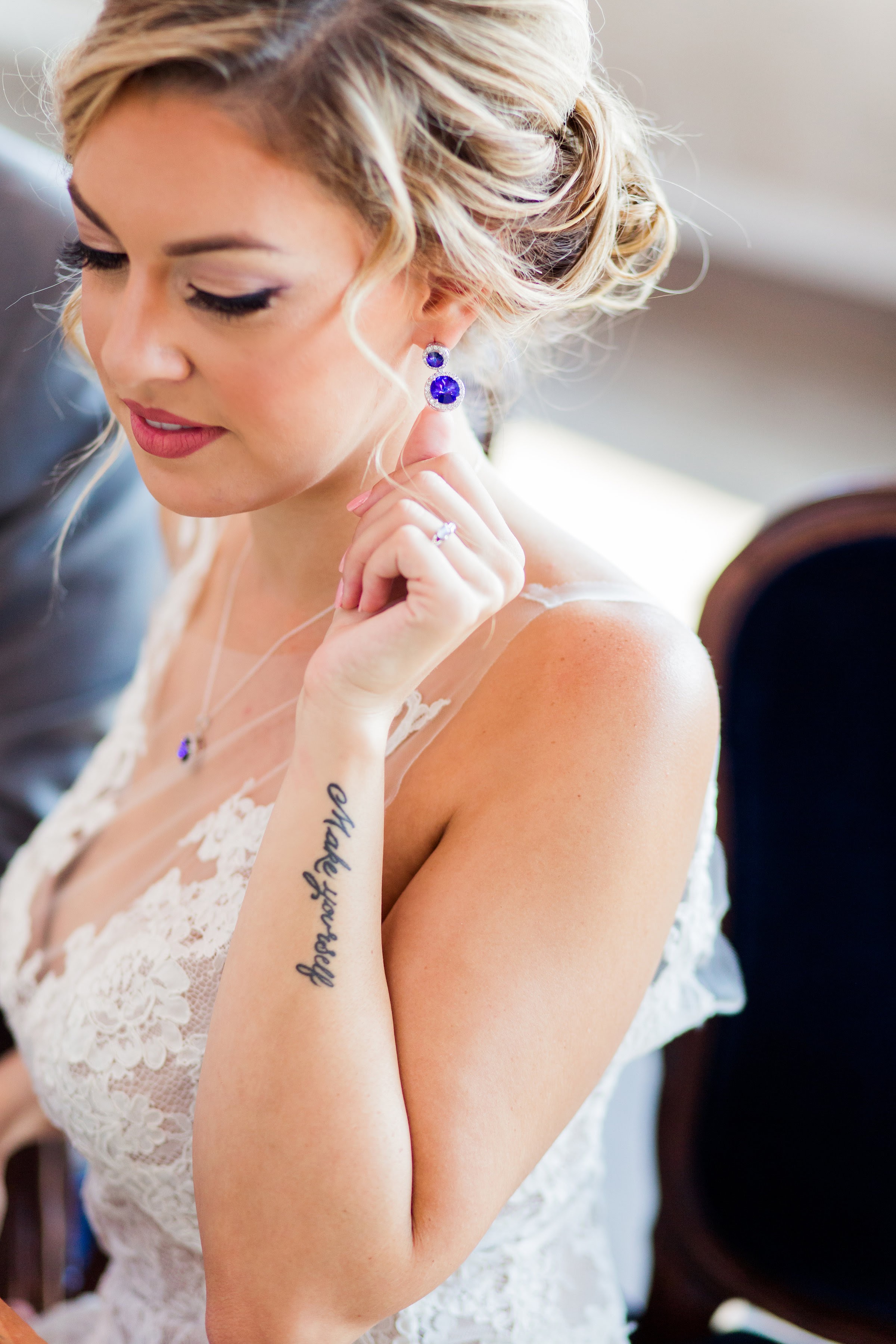 Jewel Toned Wedding - Bridal Jewelry 