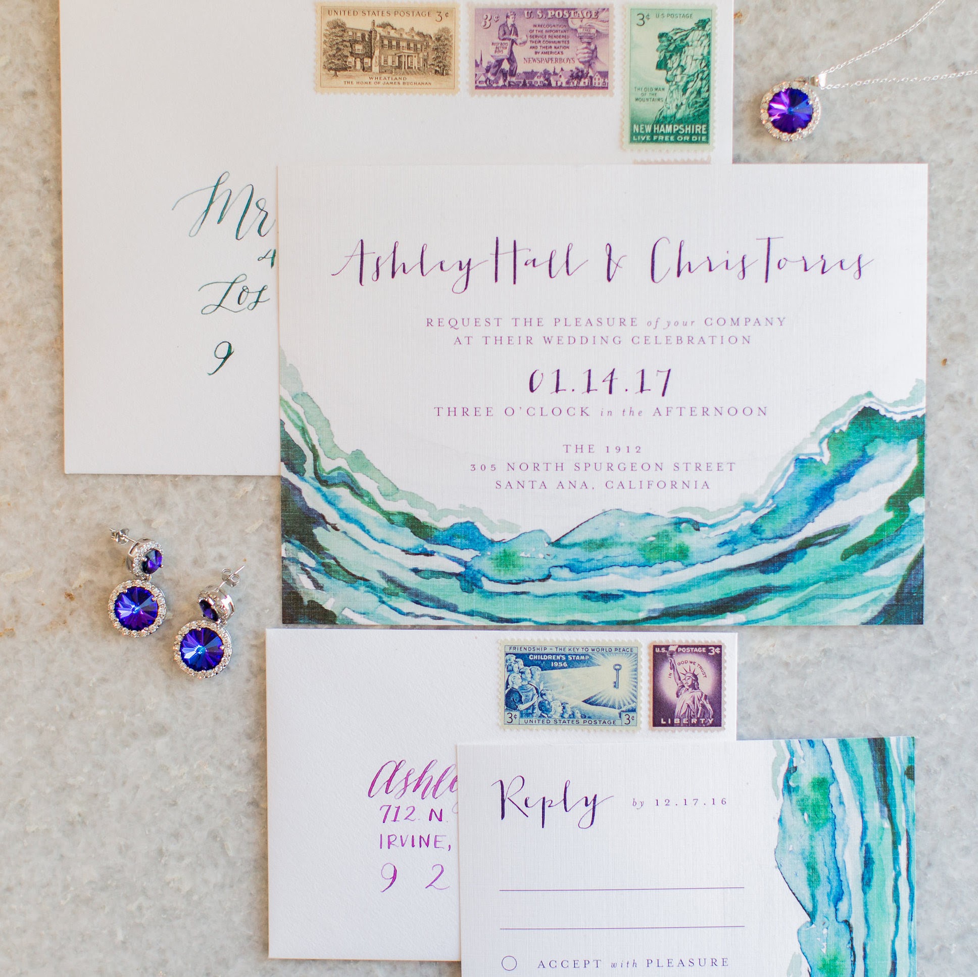 Wedding Invitations - Bridal Jewelry