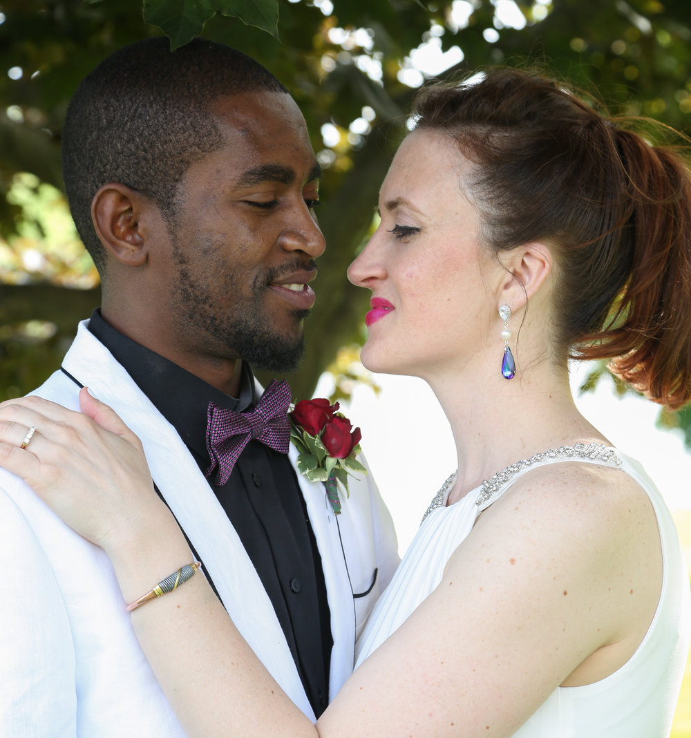 Purple Earrings - Bridal Earrings