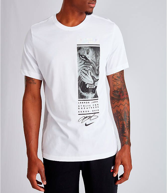 Gorrión ligeramente Física The Nike Dri-FIT LeBron Lion Strive T-Shirt On Sale For $12.50! — Clothes  Under Cost