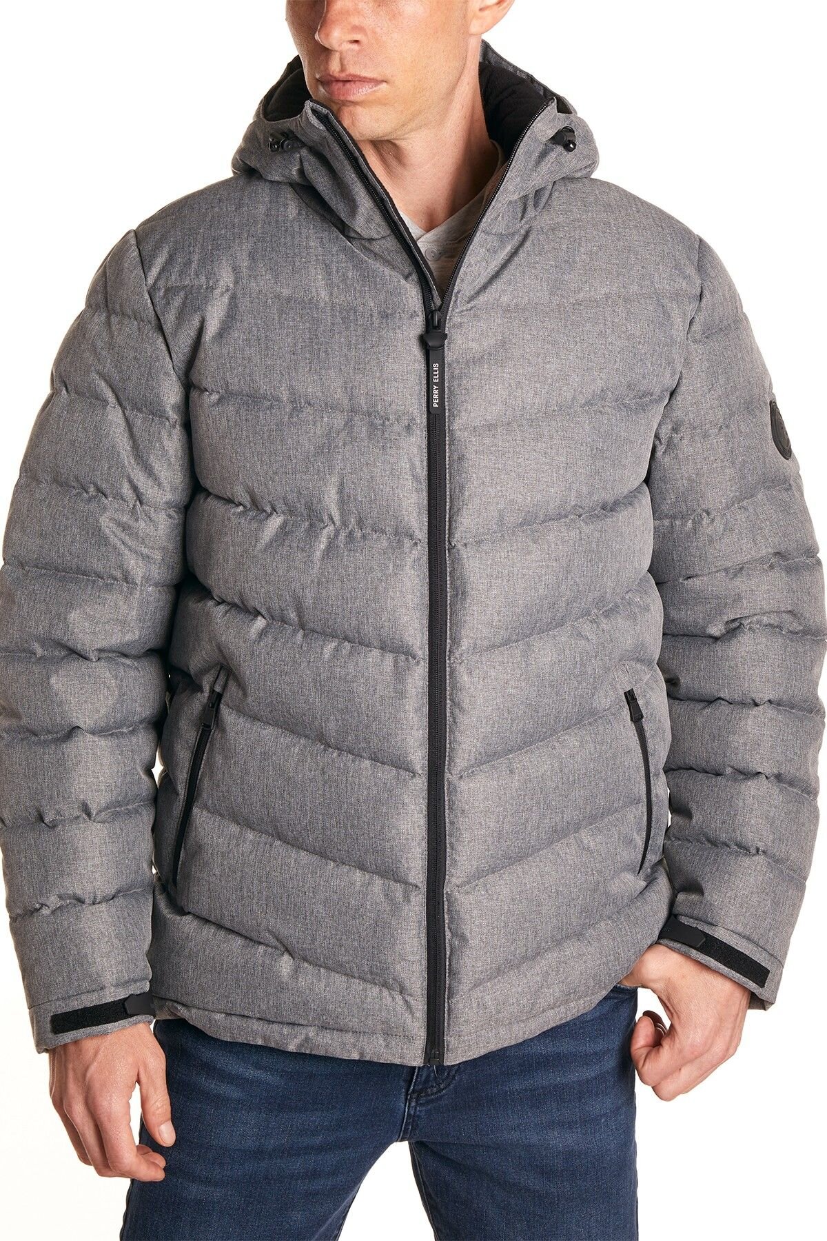 The Perry Ellis Quilted Puffer Jackets On Sale For 50% Off! — Clothes ...