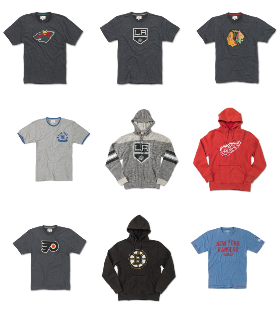 nhl clothes