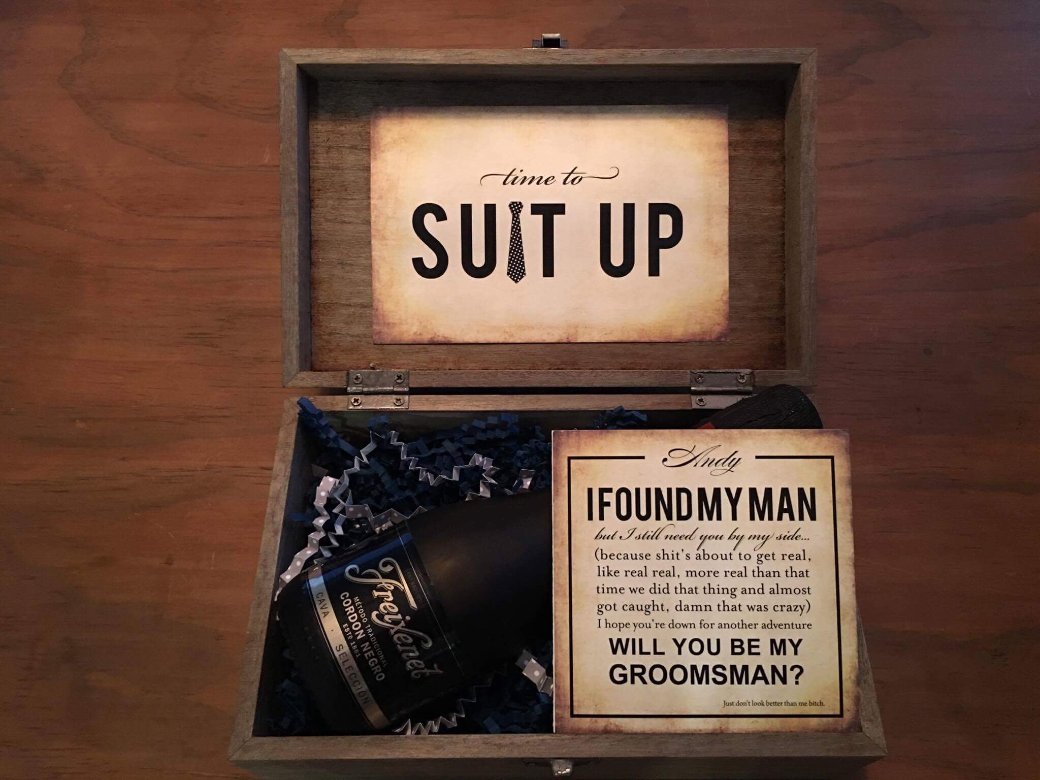 Bridesmaid Groomsmen Cards