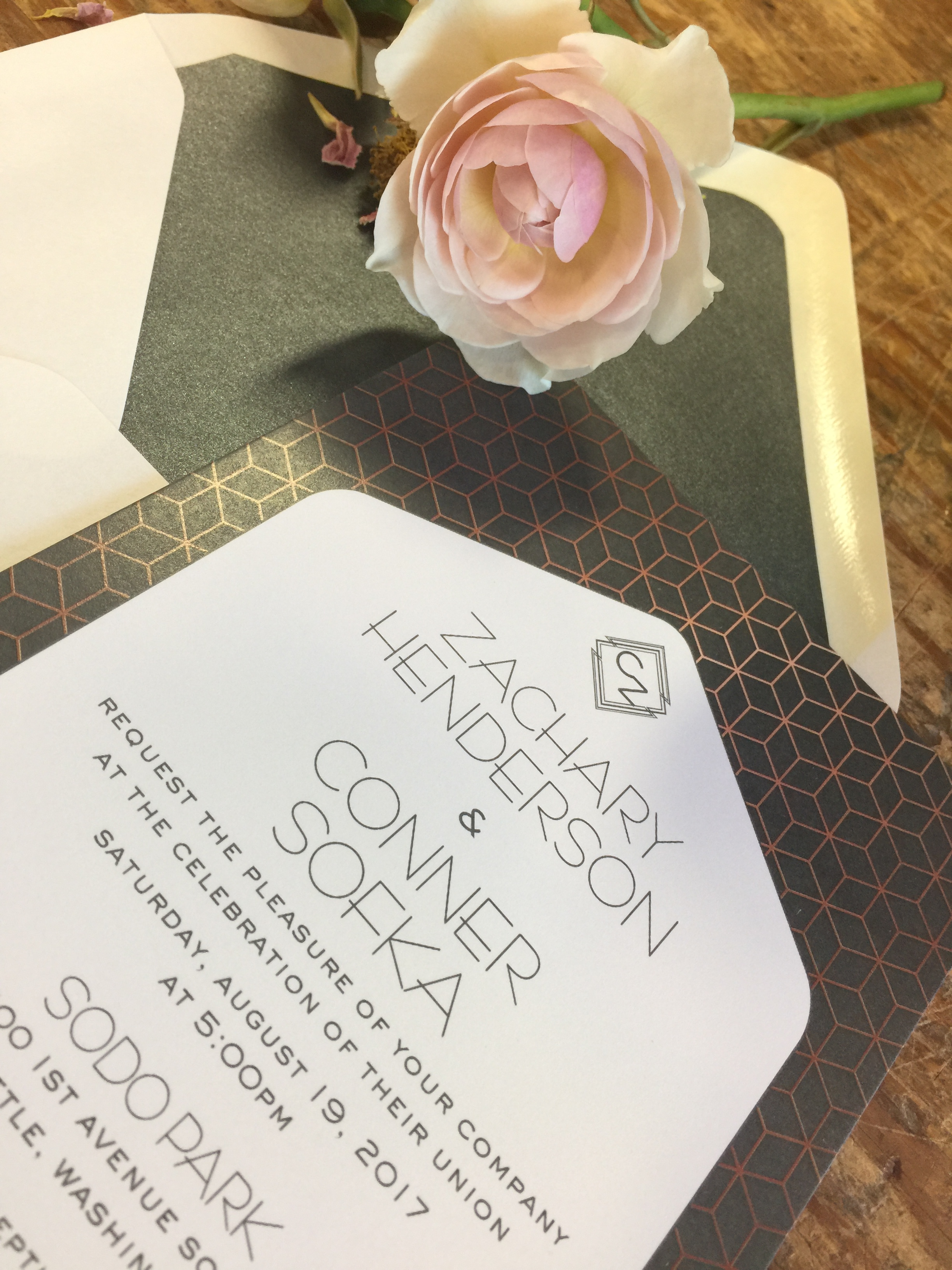 Crave Design | custom stationery | wedding | invitations