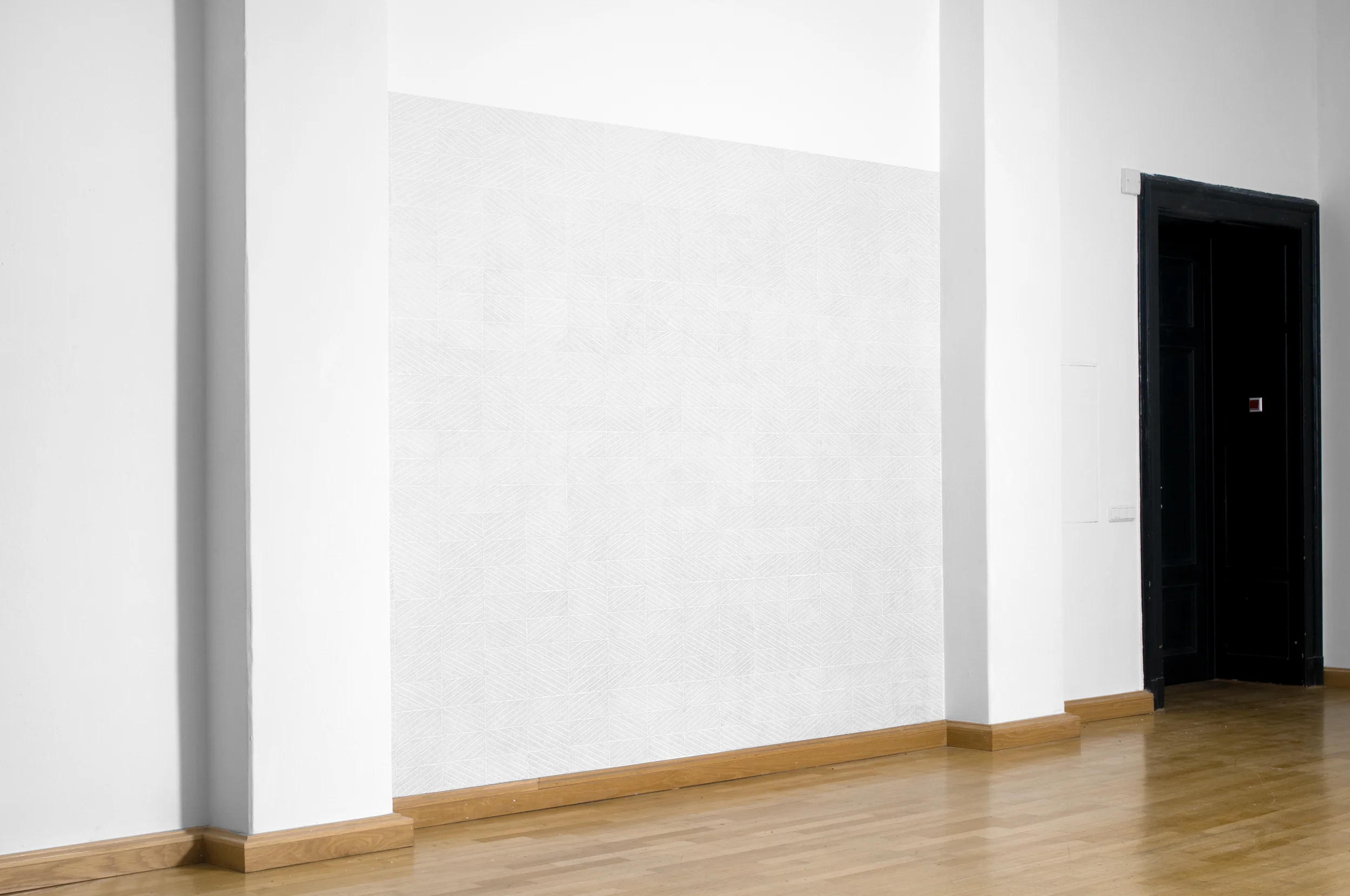 Site-specific drawing at Academy of Fine Arts, Leipzig