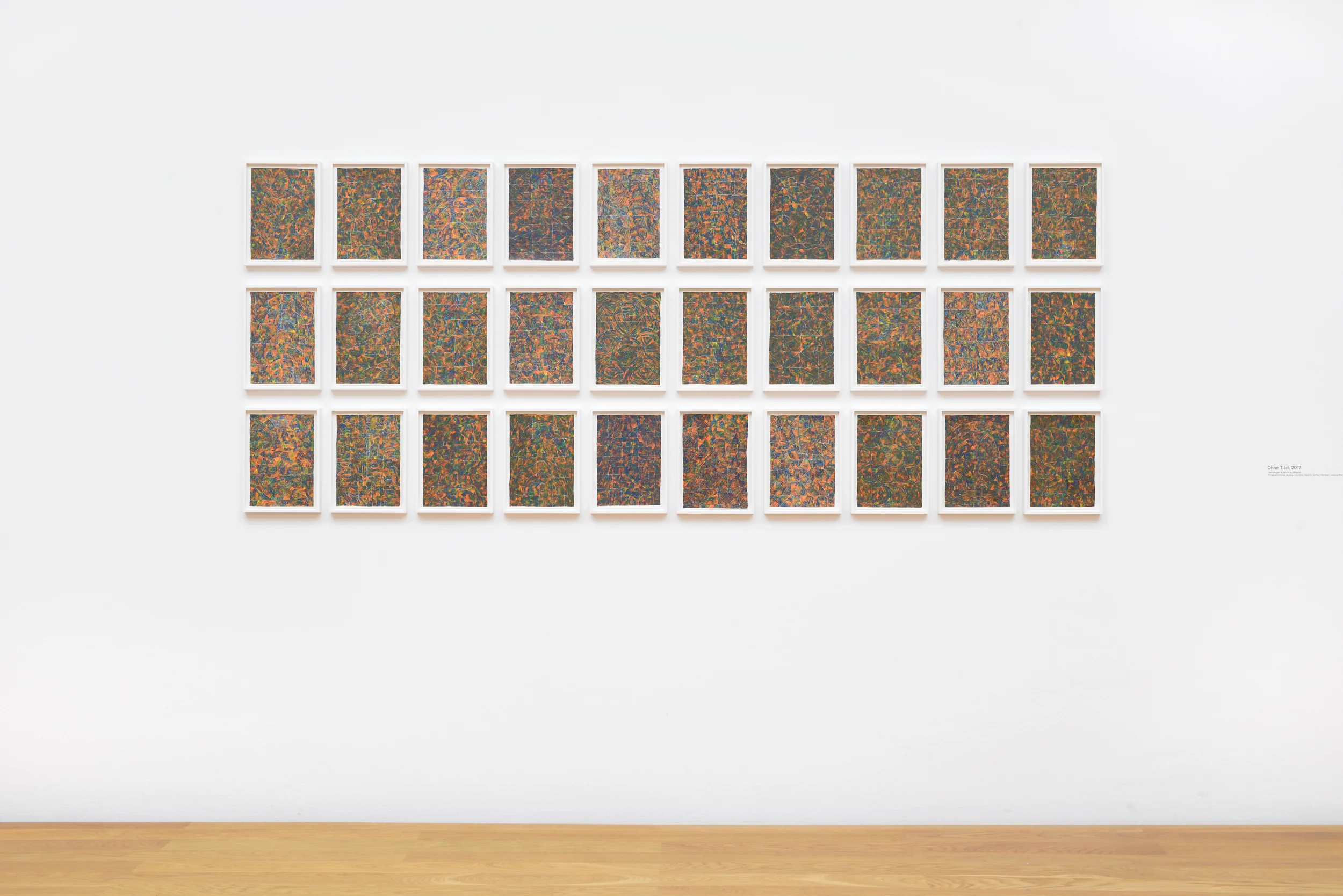 Installation at Museum of Fine Arts, Leipzig.