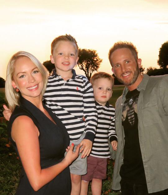 It is so rare to get a photo of the whole family, here is on we took on holiday recently. 