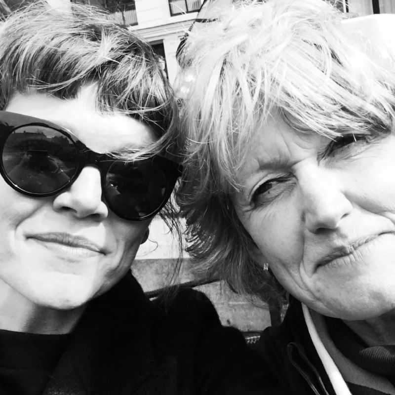 This is a pic of my mum and I in Amsterdam last year. Working together, we don’t get much time to hang out as mother and daughter so this was very special. 