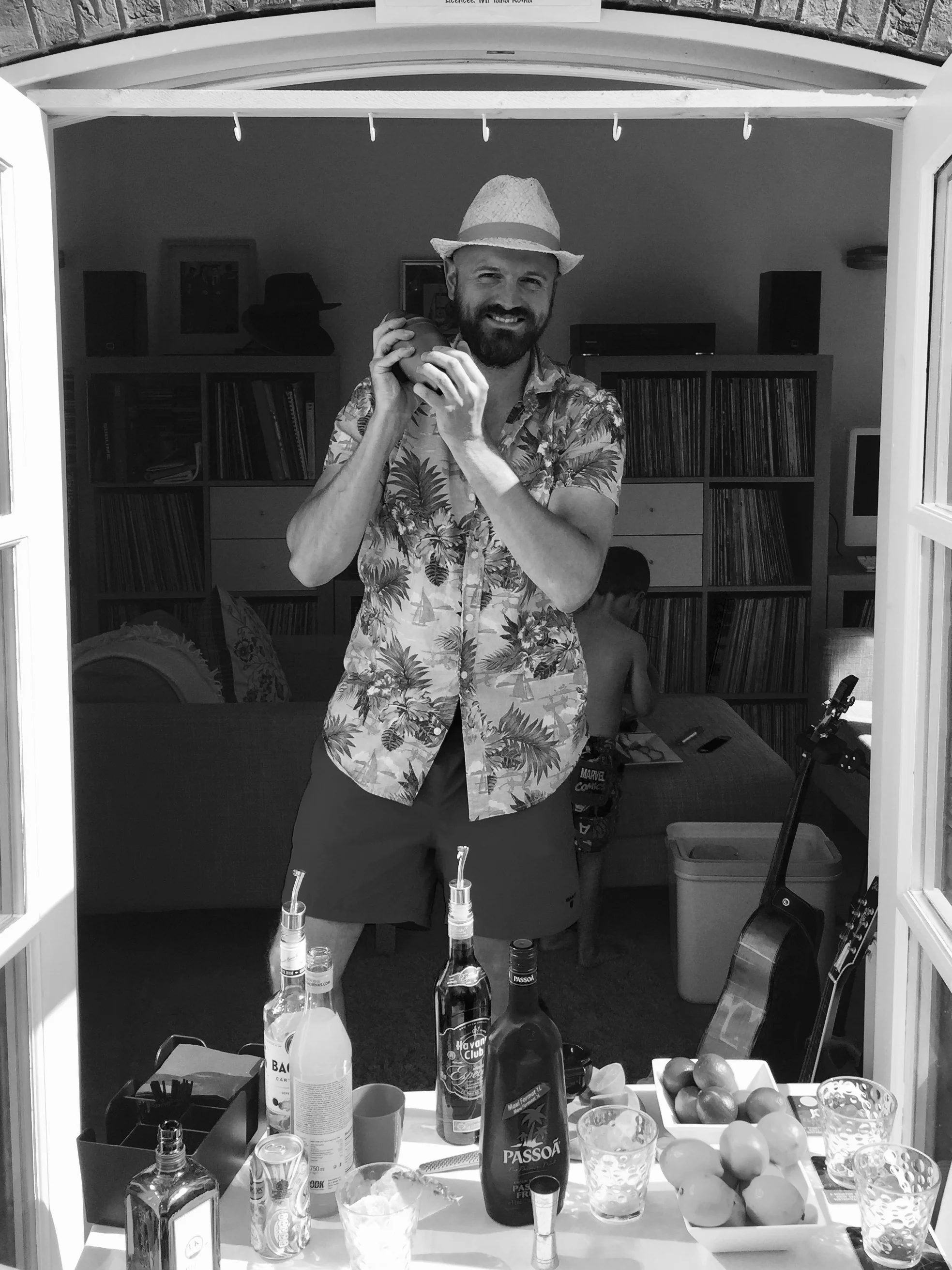 Ian Thomas, aka @morethanadad , The Mother Hub's resident mixologist!