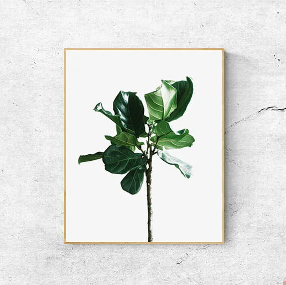 Etsy Leaf Wall Art £6.57