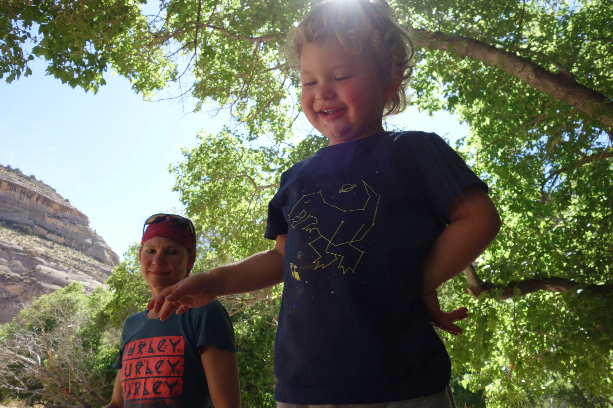 Wolfe Goes to Dinosaur National Momument