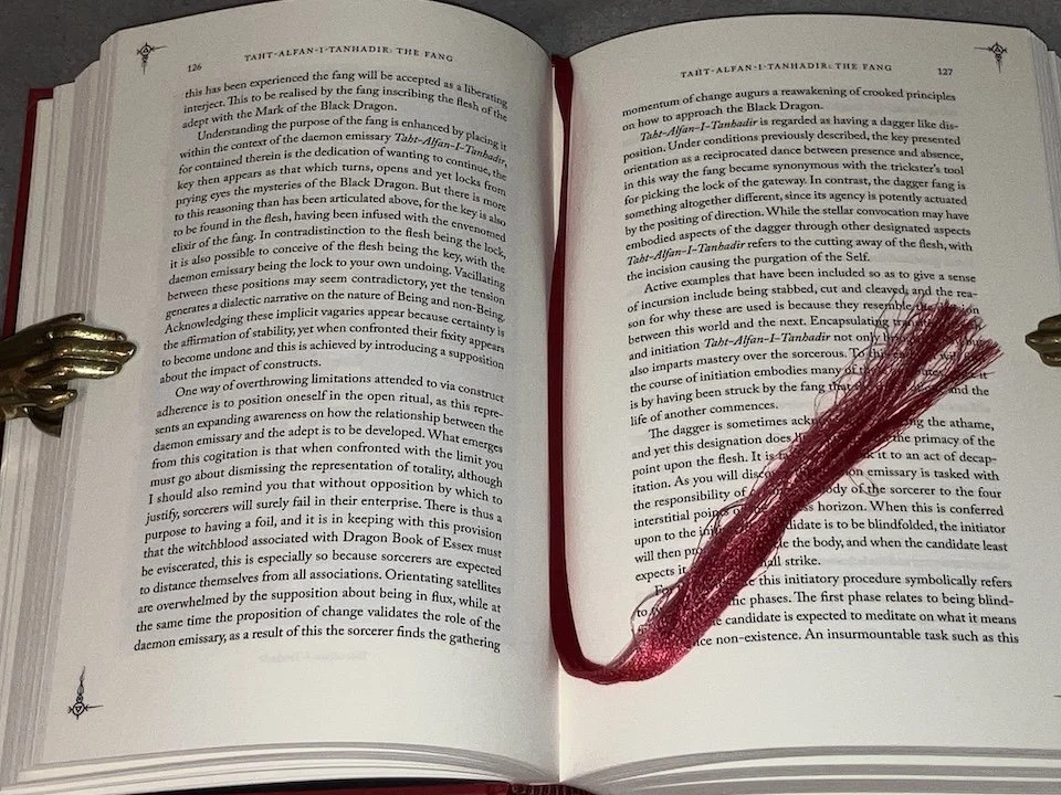 [HAMILTON-Giles, Peter] Book of the Black Dragon Vol 1. Et Nigrum Draconicum: Being the Theory of the Black Dragon (1st Edition)