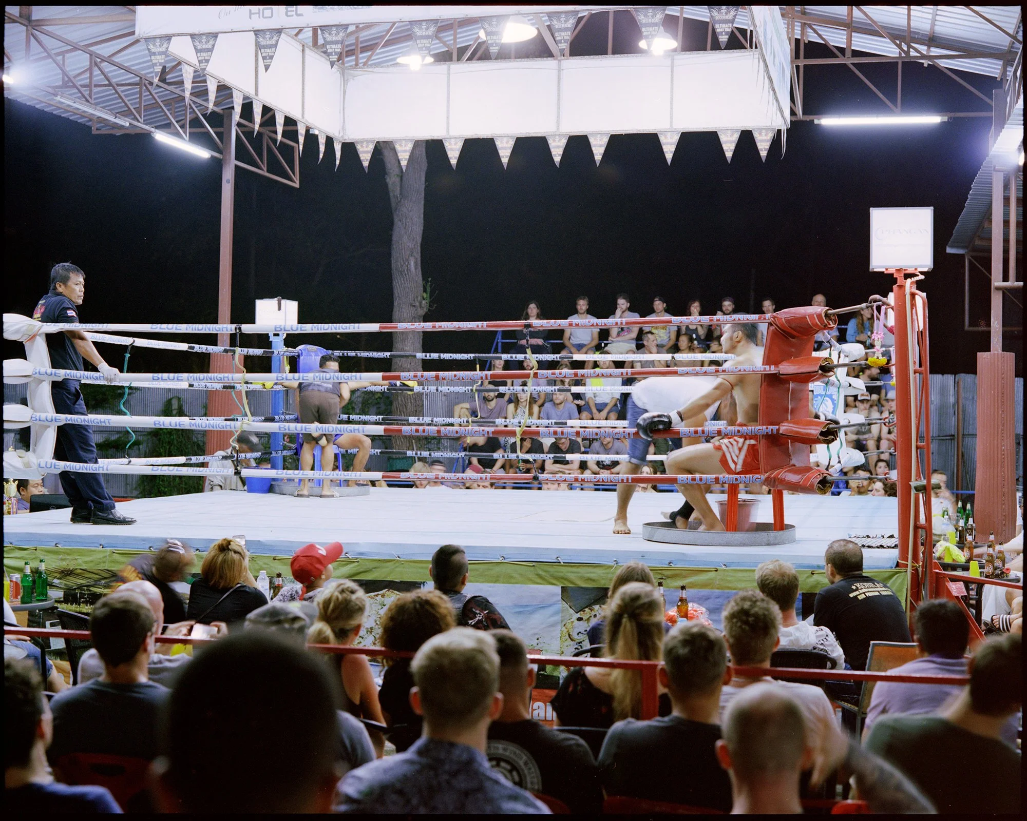 Muay Thai, on Kodak Portra 400