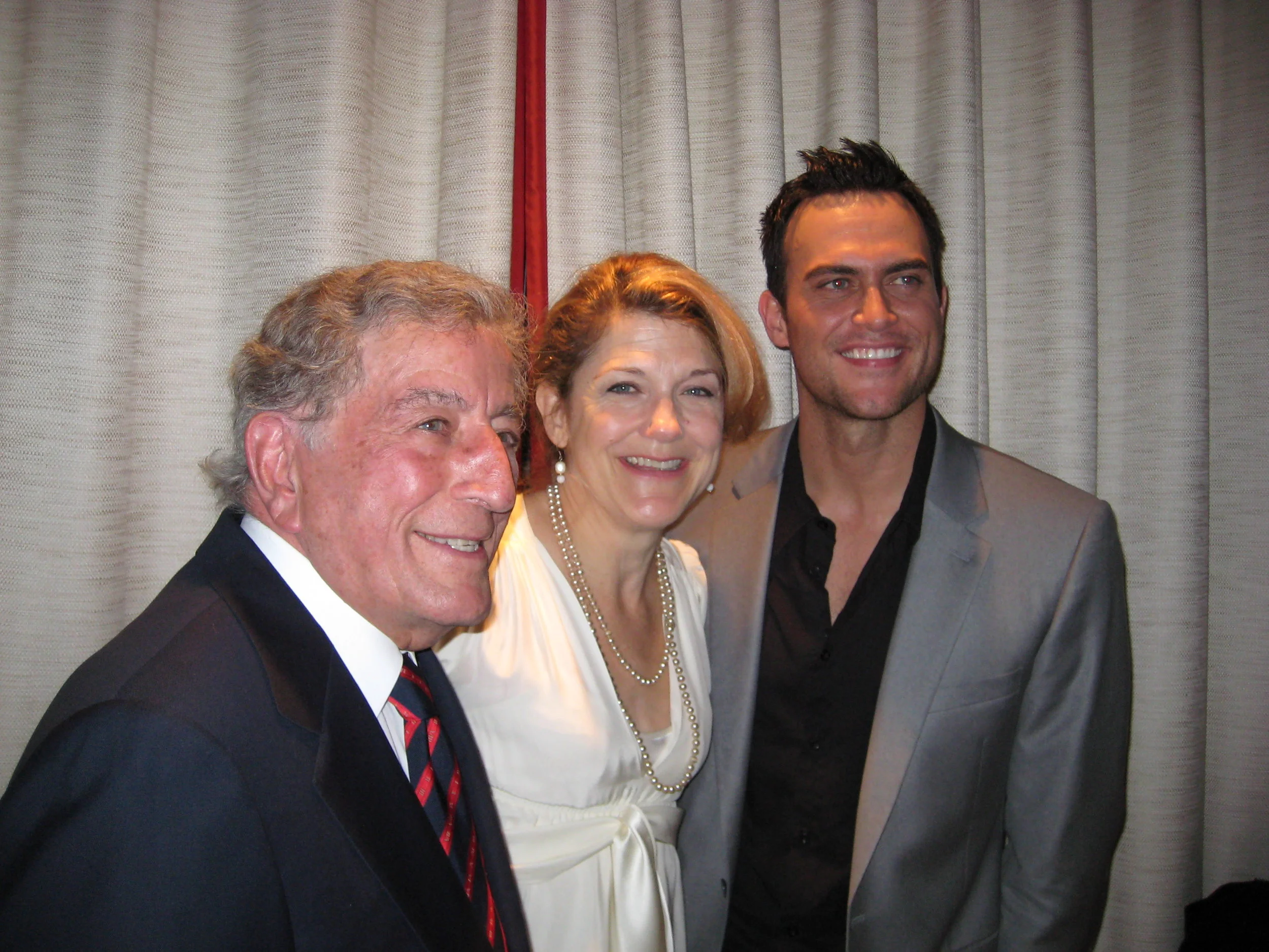  Tony Bennett, Victoria Clark, Cheyenne Jackson 