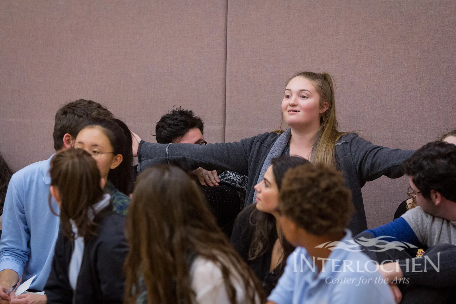 Teaching at Interlochen Arts Academy | Photo by Tommy Valdez