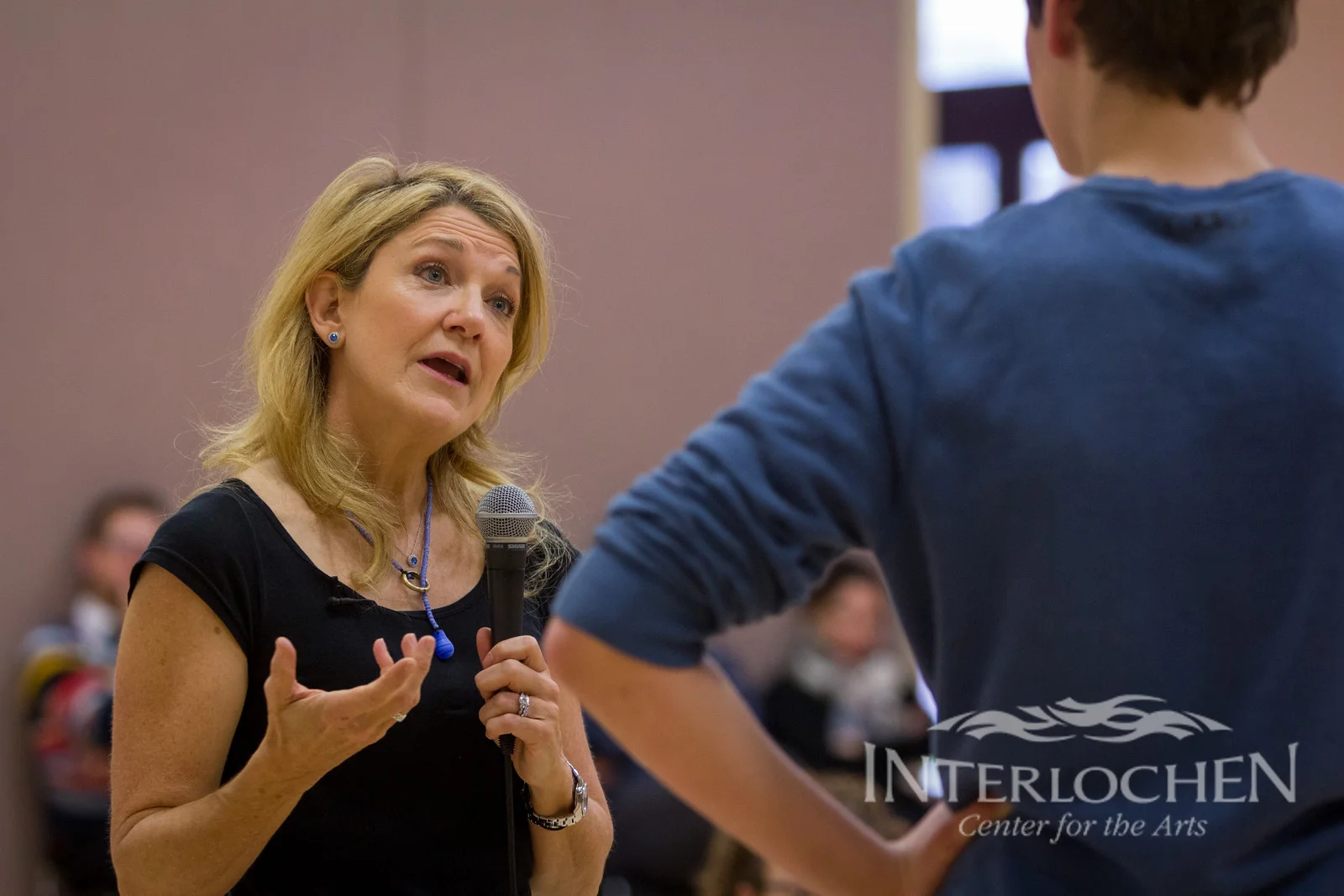 Teaching at Interlochen Arts Academy | Photo by Tommy Valdez