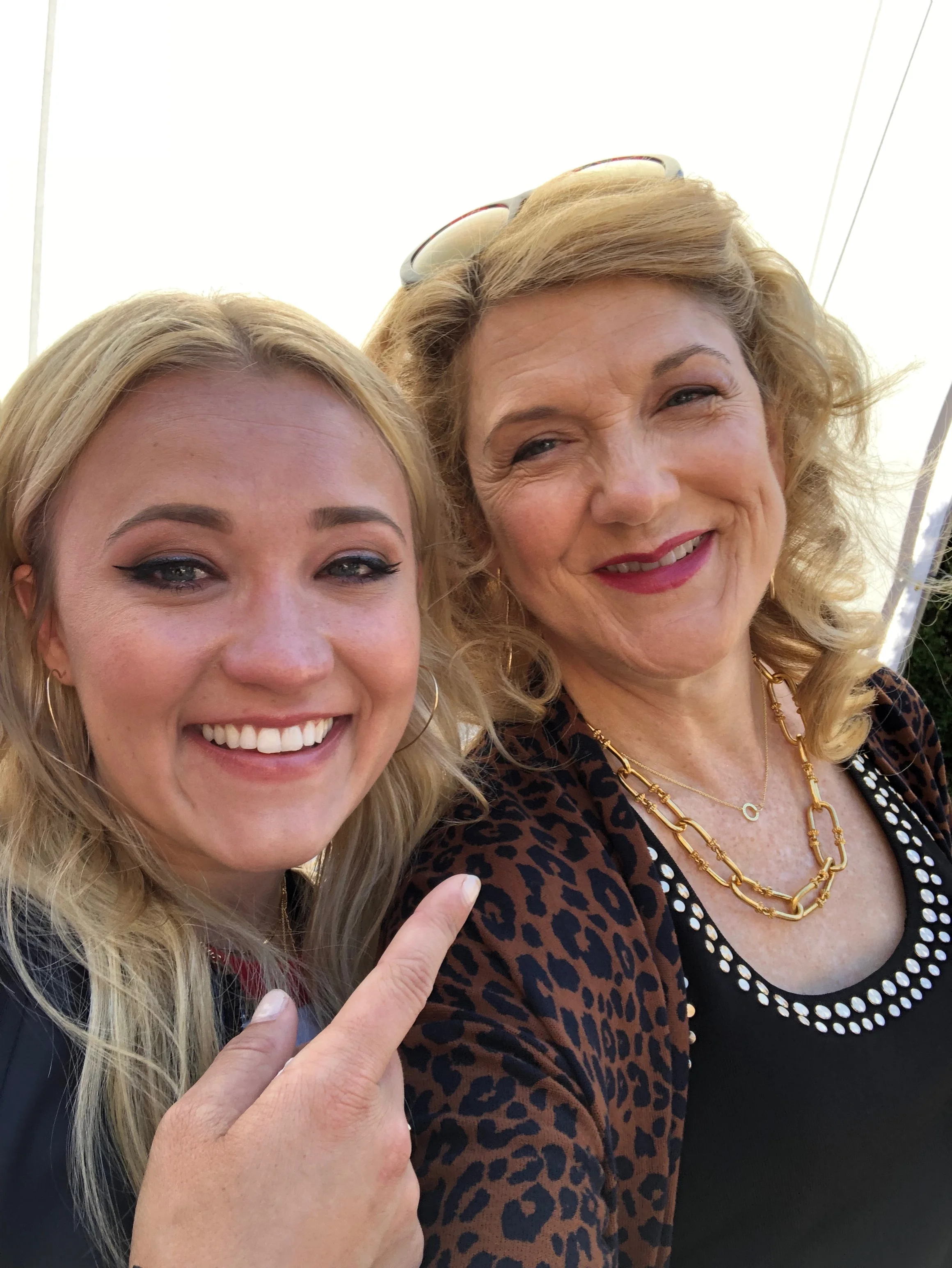 On Set with Emily Osment, Almost Family , FOX, 2019.