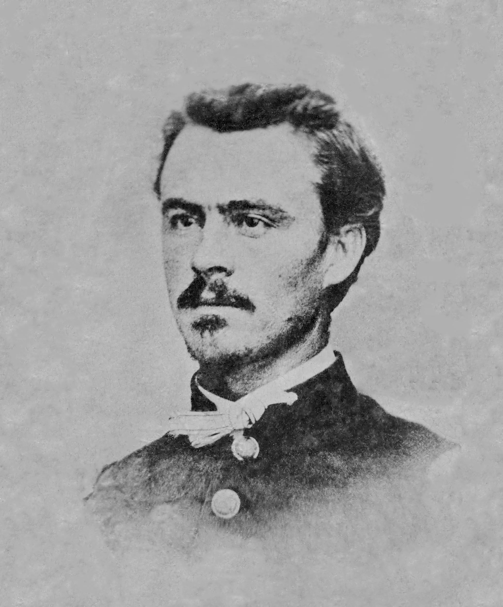 CIVIL WAR TINTYPE RESTORATION - AFTER