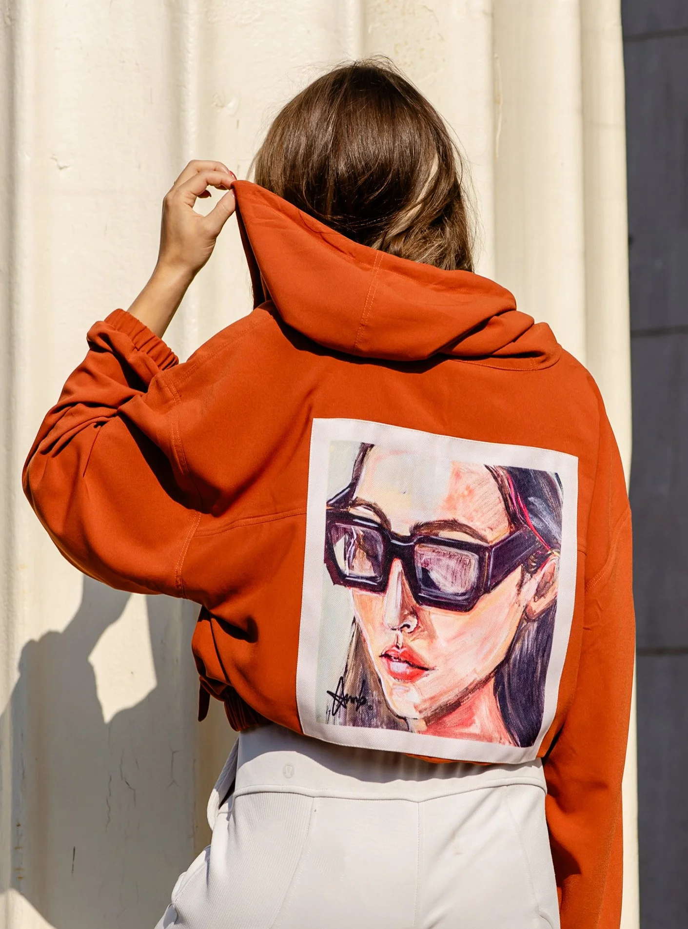 La veste hoodie FALL FOR ME ( Mlle earth x Annlo)