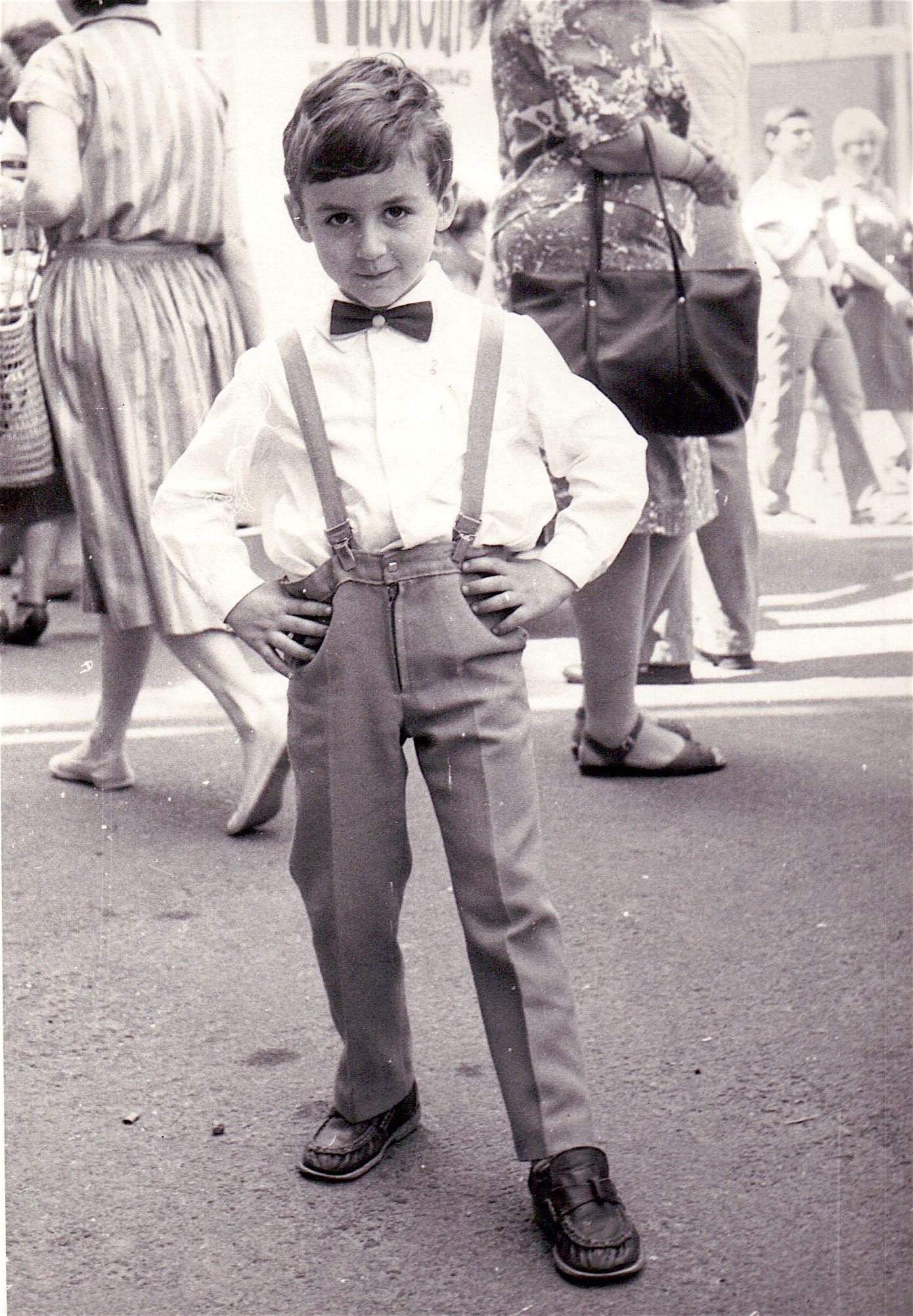 Kostya Kimlat as a child in Kiev, Ukraine in the Soviet Union.
