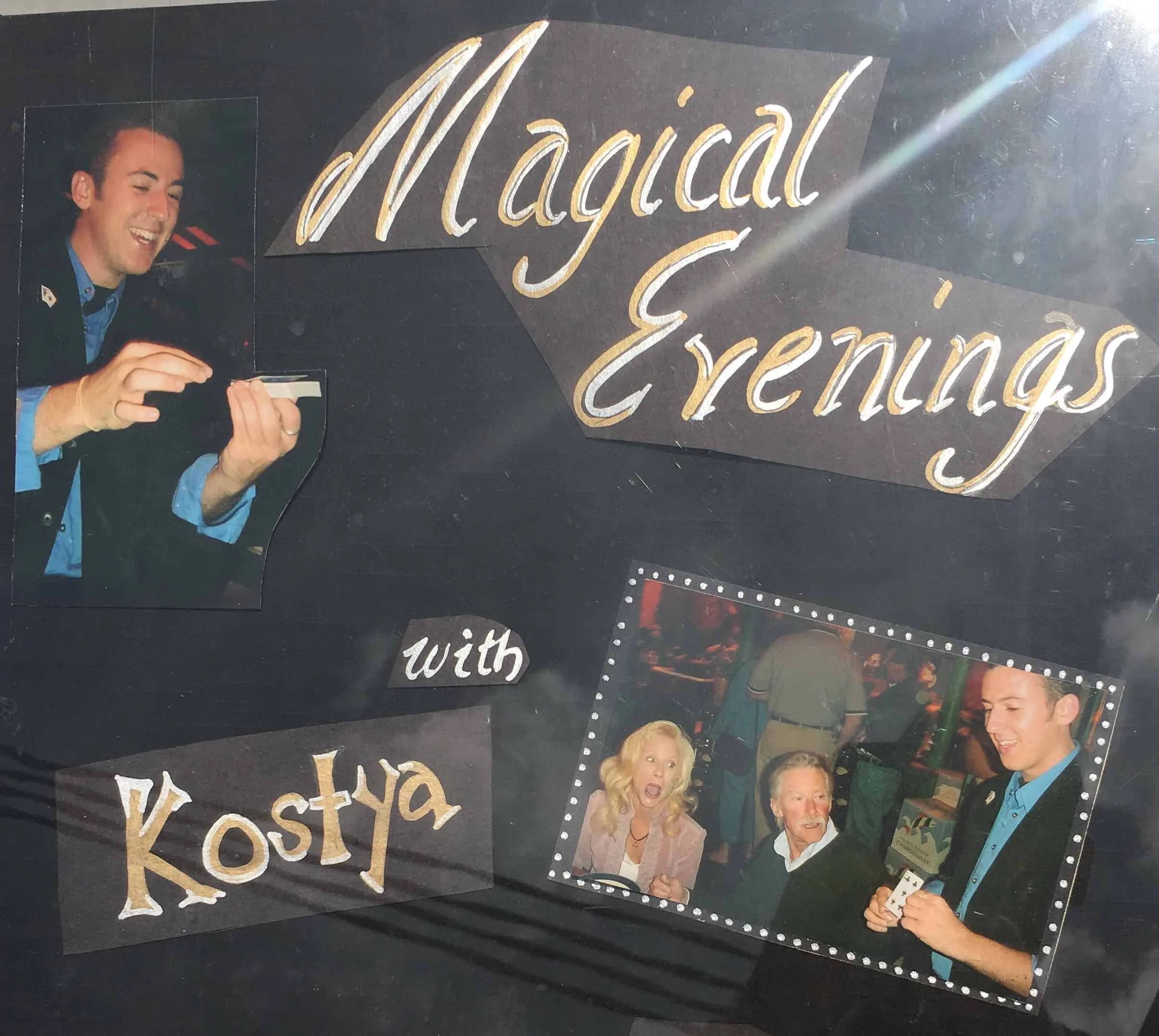 Poster circa 2002 when I first performed at The Garlic in New Smyrna Beach, Fl. 