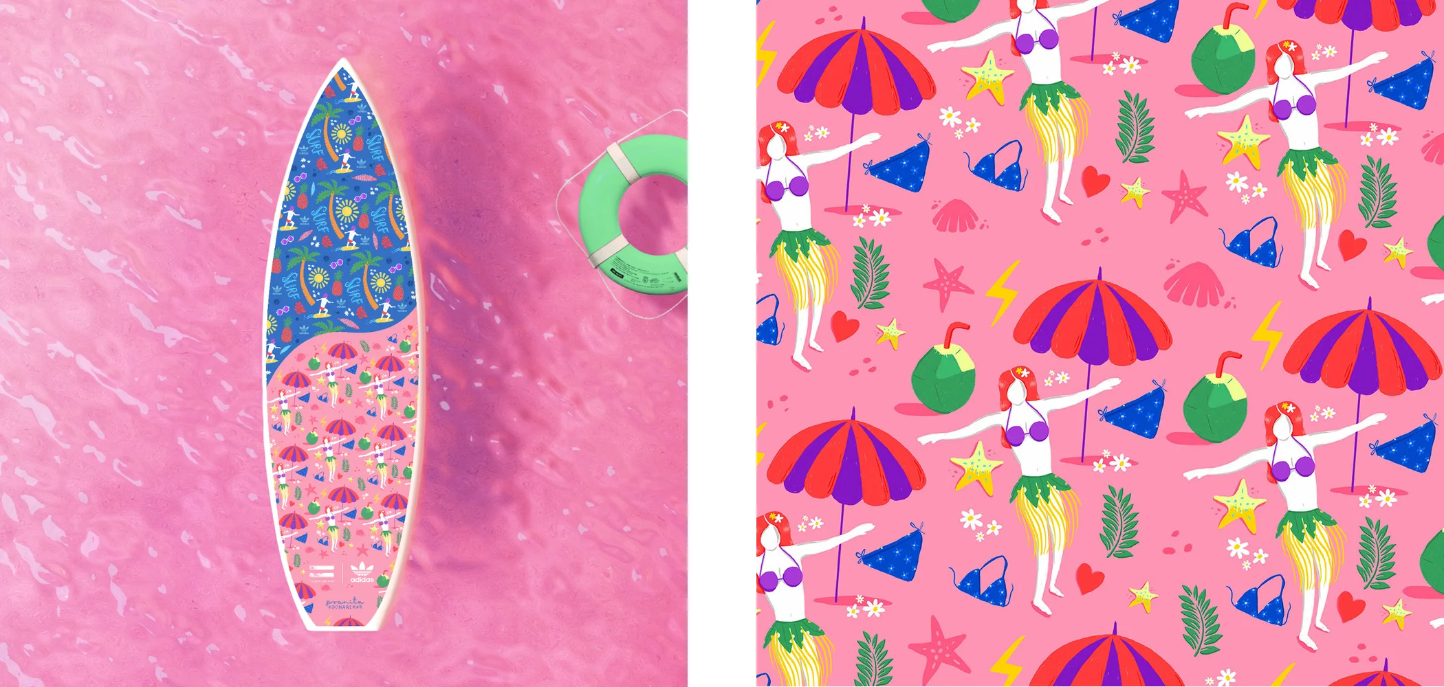 'Surf and Shuffle' by Pranita Kocharekar