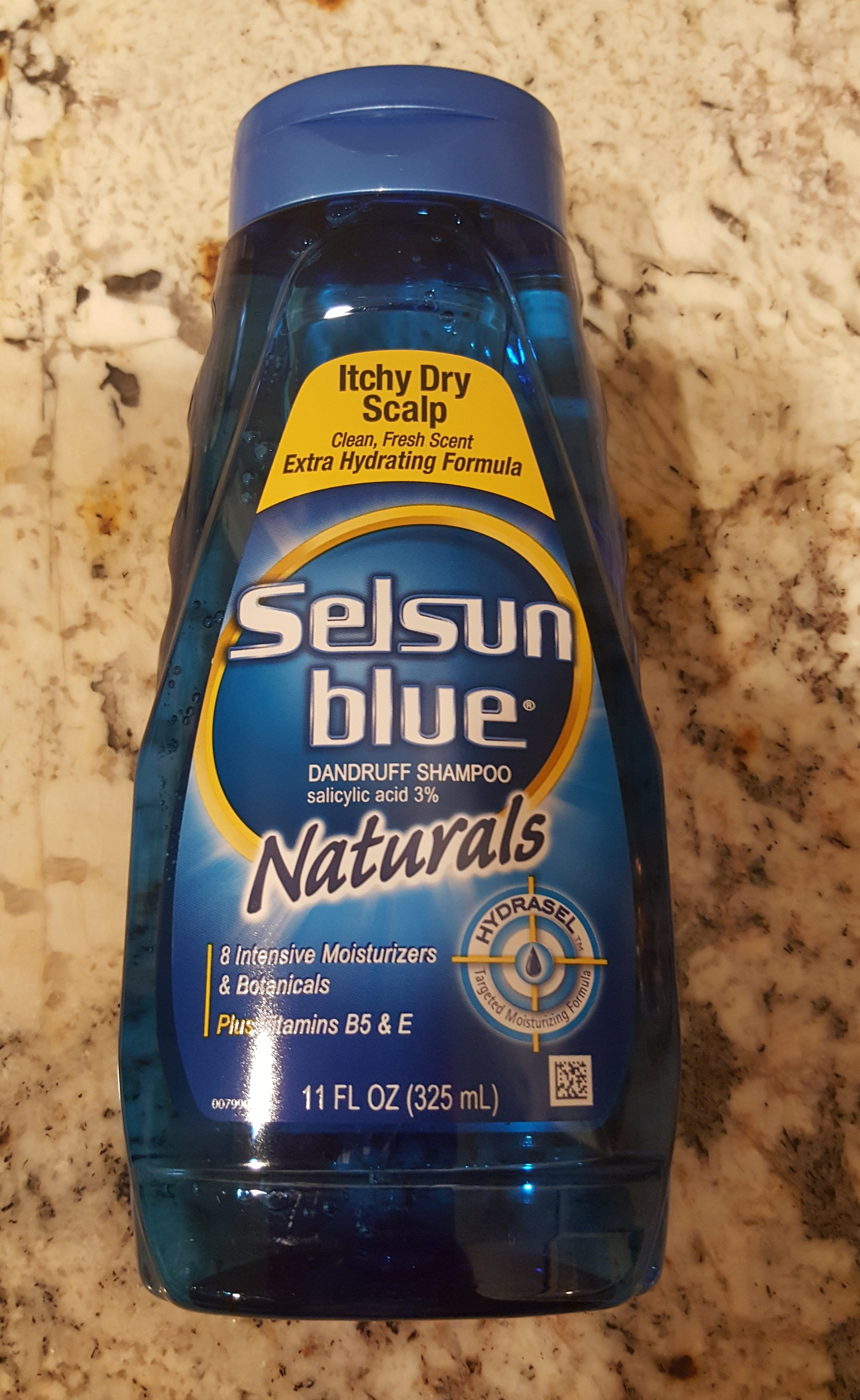 I wash my face with this about twice a week.
