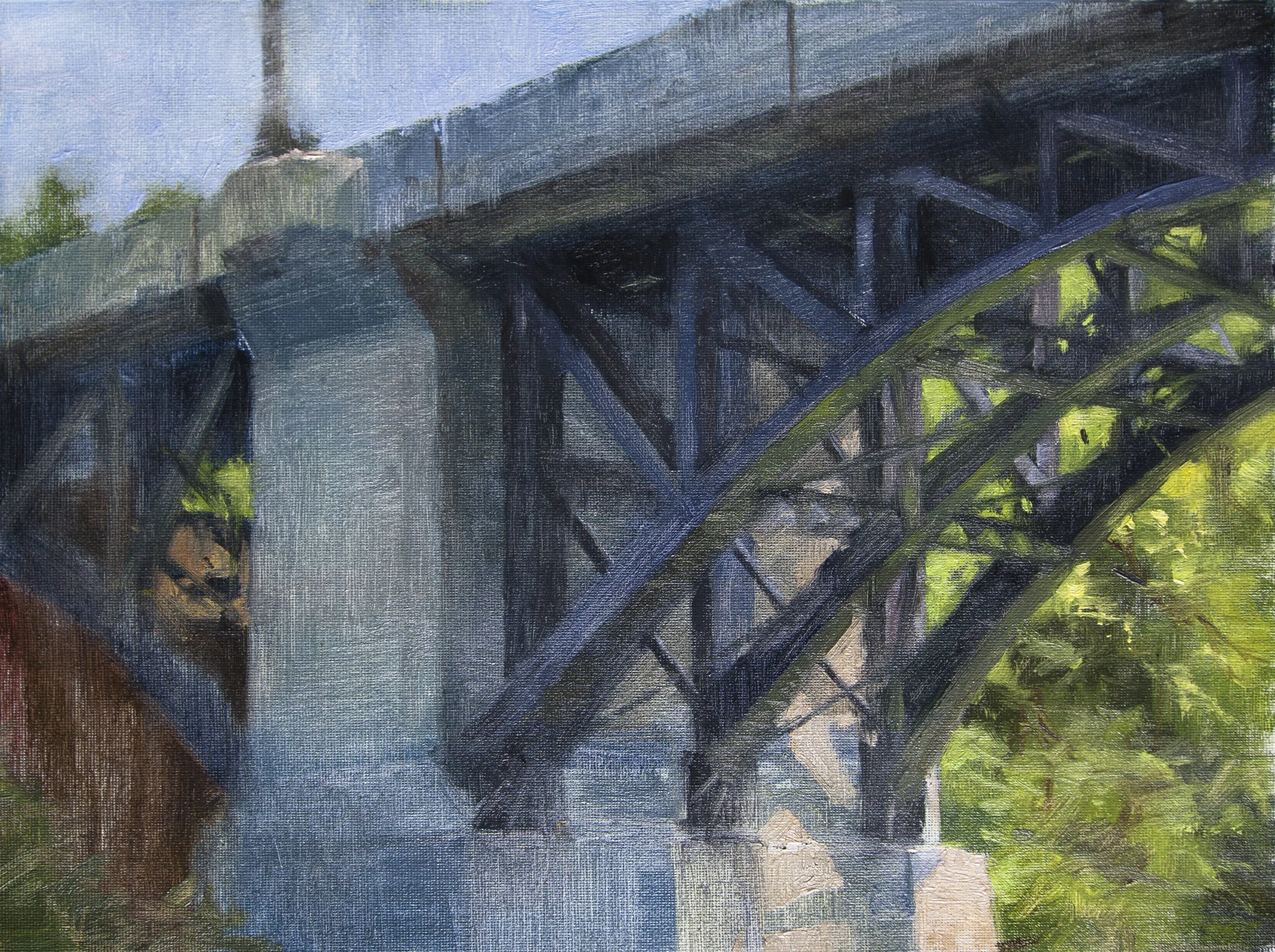 A Bridge under Old Mill 