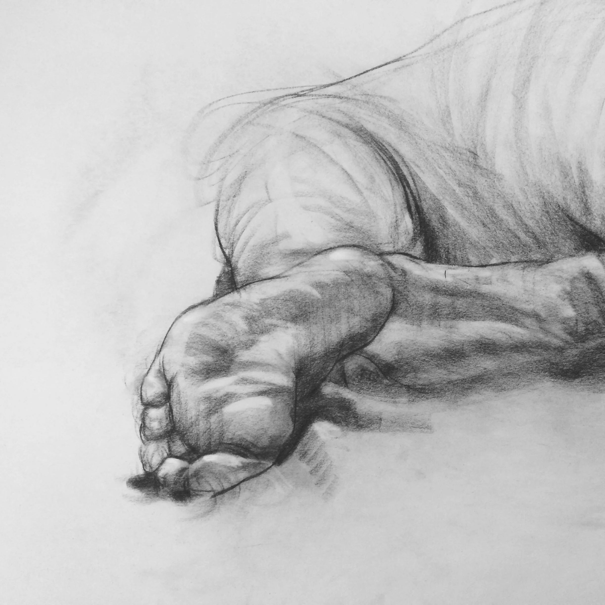 Study of Feet (Cropped)