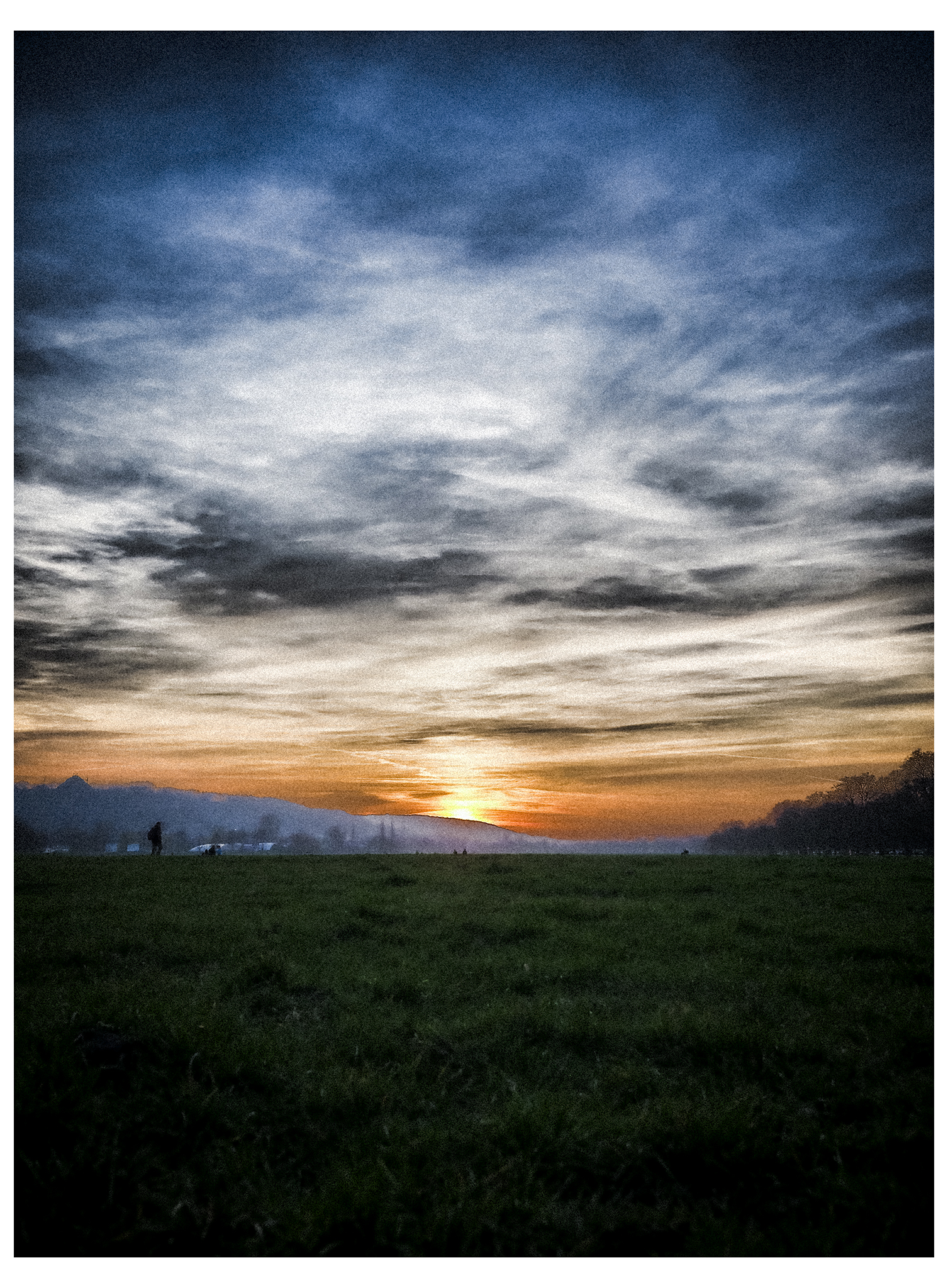 First sunset of Spring 2019