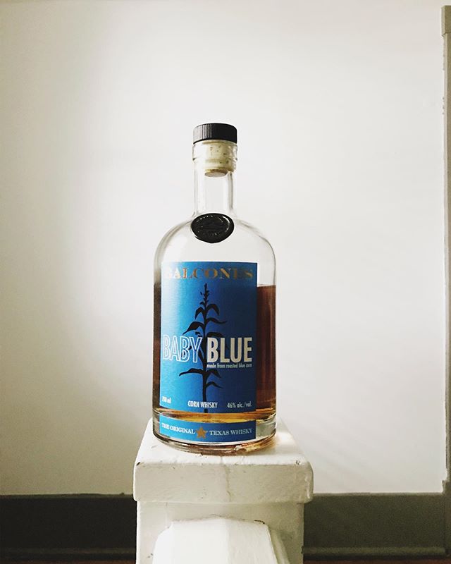 It seemed fitting to open up this one for the fourth. This one comes from @balconesdistilling out of Waco, TX and gets its name from the blue corn used in the mash bill. Read more about it through the link in our bio. What are you opening up today? .