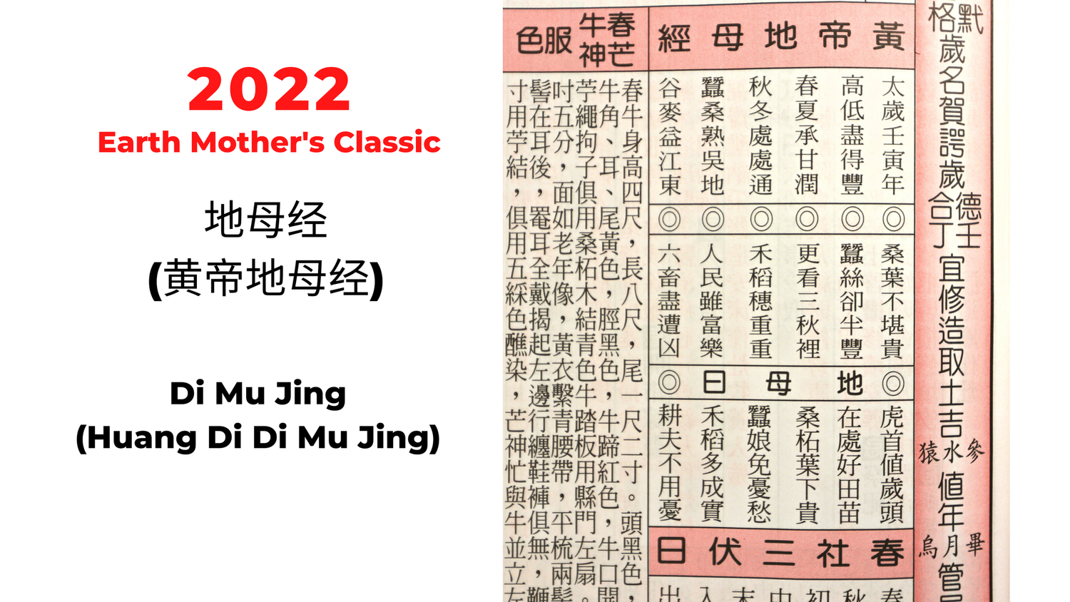 2022 Prediction with Tui Bei Tu, Zhan Zhong Ji, and