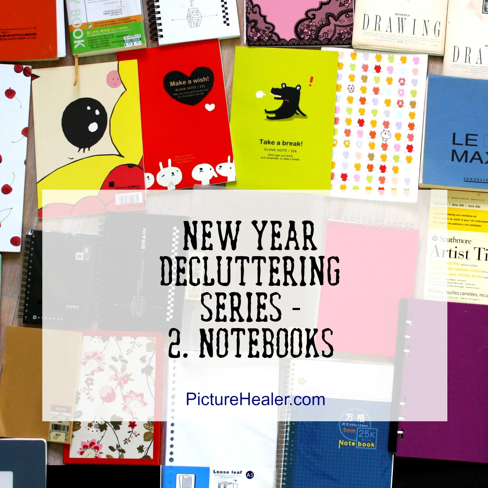 De-cluttering Series - 2. Notebooks