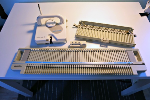 How to convert LK100 into a small knitting machine — Picture