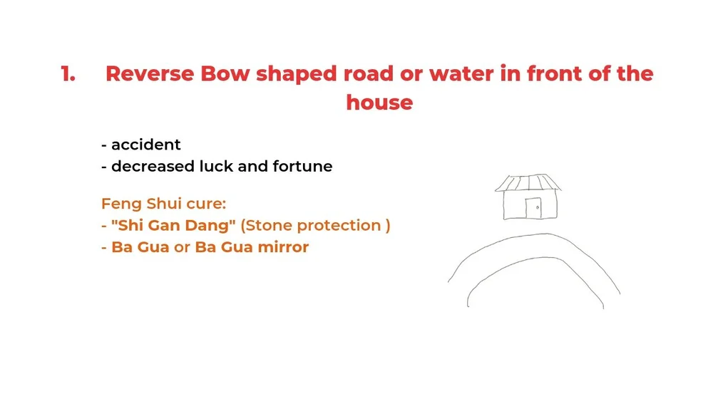 Common Exterior Feng Shui Sha Qi And Remedy Part 1 How To Activate Your Feng Shui Cure Picture Healer Feng Shui Craft Art Chinese Medicine