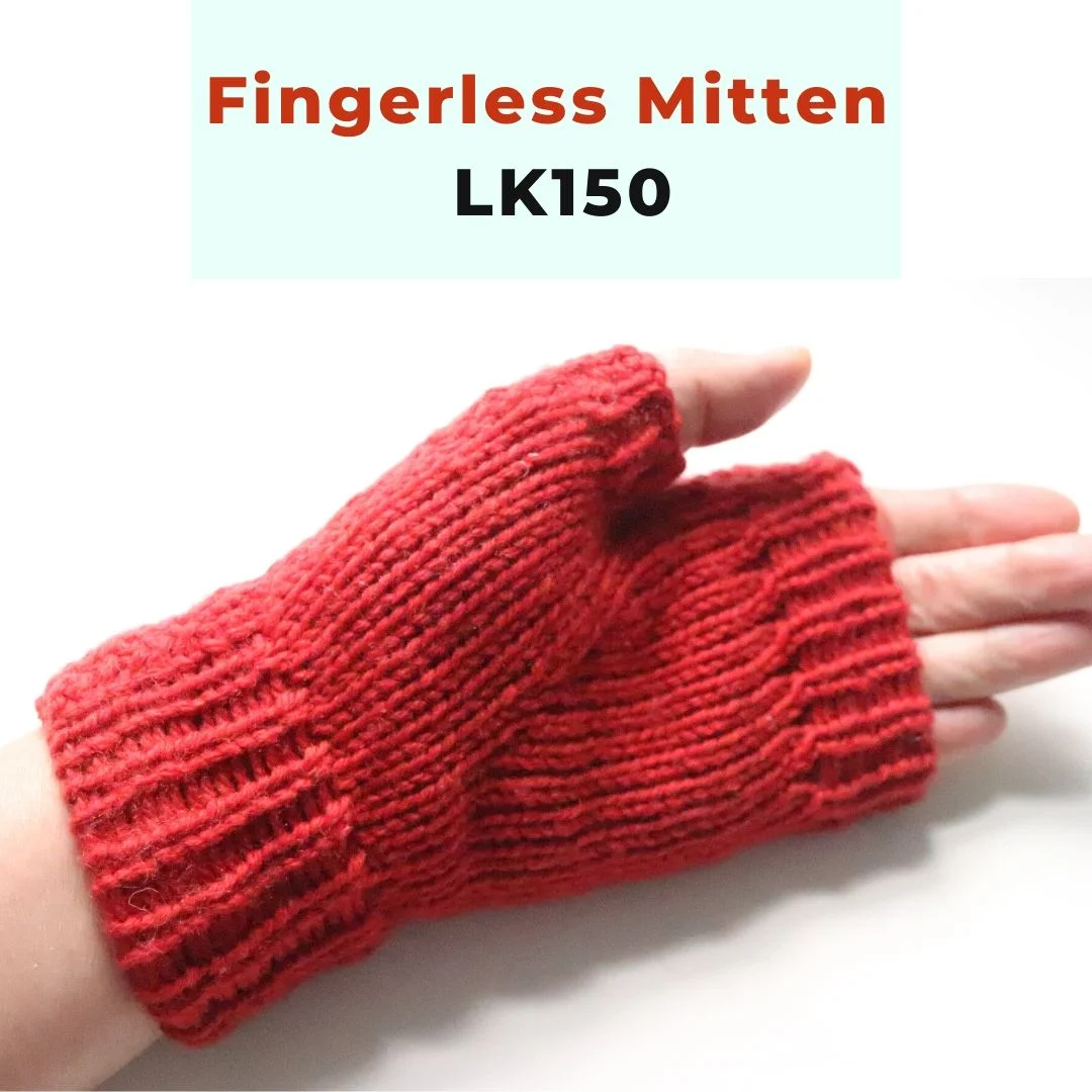Knitting a convertible mitten from a fingerless glove Picture Healer