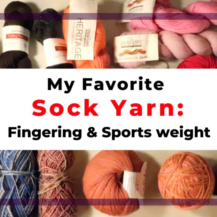 When Sock Yarn Isn't Sock Yarn Knitting With Sock Weight vs Fingering  Weight 