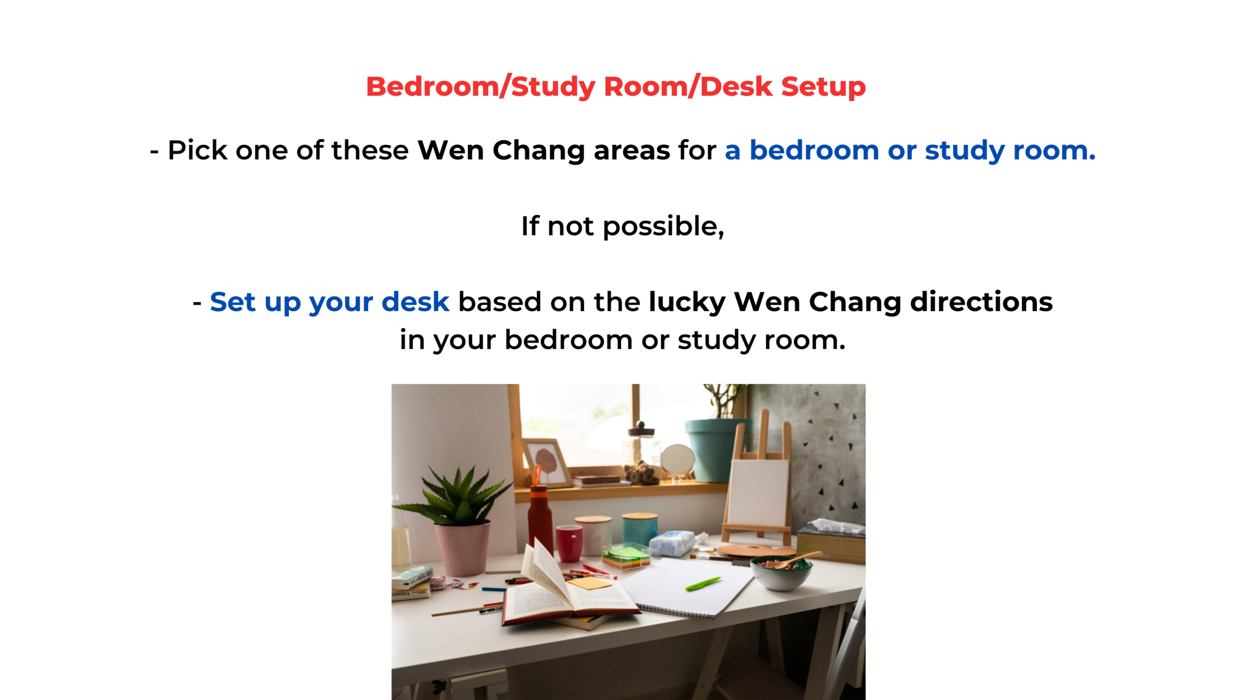 Feng Shui For Students - 2021 / 2022 Wen Chang Locations For Study And Exam  Luck — Picture Healer - Feng Shui And Fortune Telling